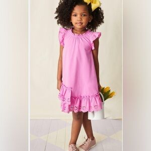 Matilda Jane Enchanted Garden Stella Eyelet and Ruffle Dress